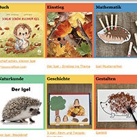 Der Igel - Wochenplan und Ideen fur Kindergarten, Kita, Krippe