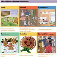 Der Lebkuchenmann - Geschichte und Ideen fur Kindergarten und Kita