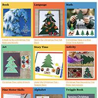 Der Weihnachtsbaum Wochenplan fur den Kindergarten
