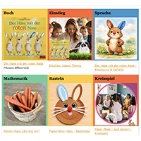 Hoppel, Hase, Hoppel - Wochenplan Hoppel, Hase, Hoppel - Wochenplan