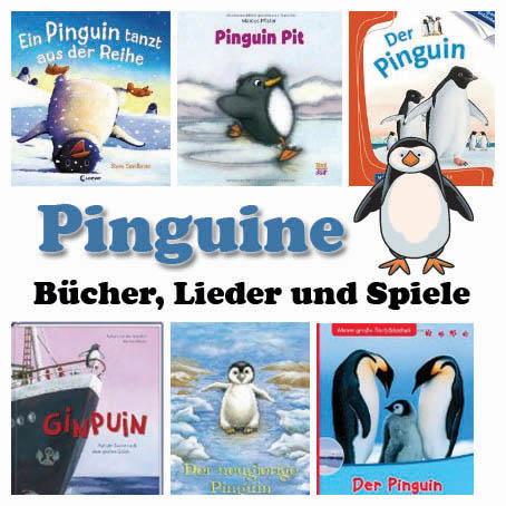 Pinguin-Bücher, Lieder und Fingerspiele fur Kinder