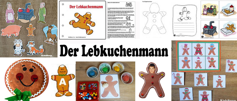 Der Lebkuchenmann - Geschichte und Ideen Kindergarten, Kita