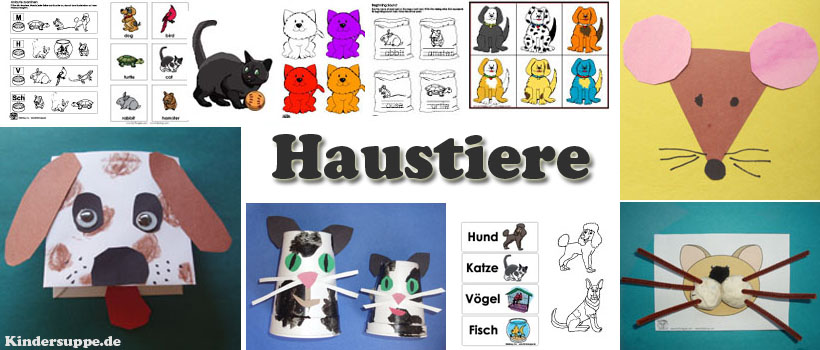 Projekt Hund, Katze, Maus Bastelideen und Spiele fur Kindergarten und Kita