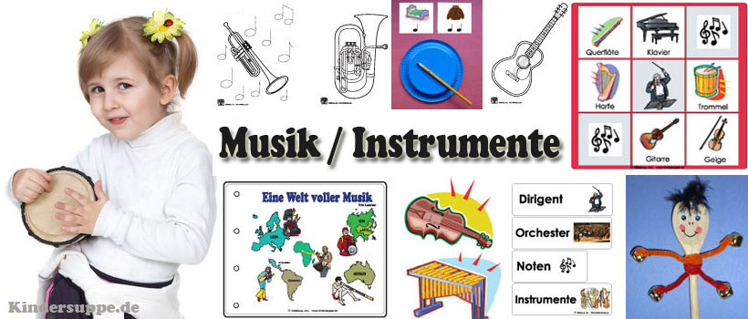 Projekt Musik und Instrumente Basteln und Spielen Ideen fur  Kindergarten und Kita 