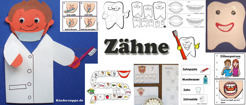 Projekt Zähne und Zahnarzt Ideen fur Kindergarten und Kita