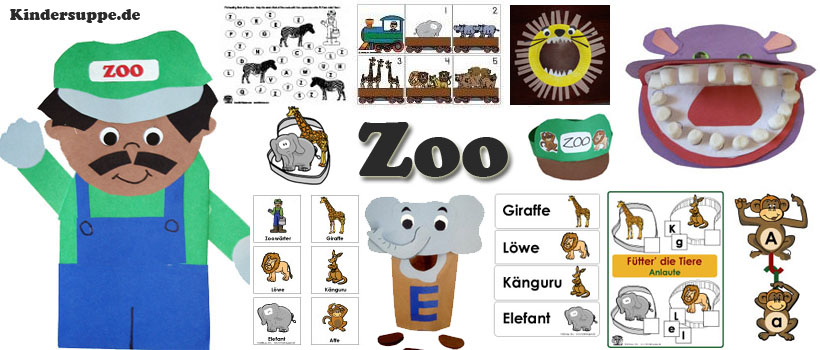 Projekt Zoo Basteln und Spiel-Ideen fur Kindergarten und Kita