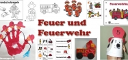 Kindergarten Projekt und Thema Feuerwehr und Kindergarten