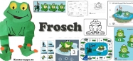 Projekt Frosch und Teich Kindergarten und KiTa Ideen