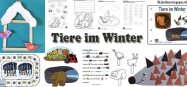 Projekt Tiere im Winter Kindergarten und Kita Ideen und Spiele