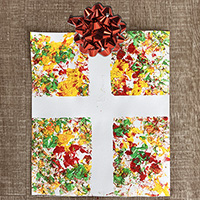 Schleifen-Druckkunst - gestalten mit Kinder Schleifen-Druckkunst - gestalten mit Kinder