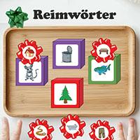 Reimwörter - Spiel Reimwörter - Spiel